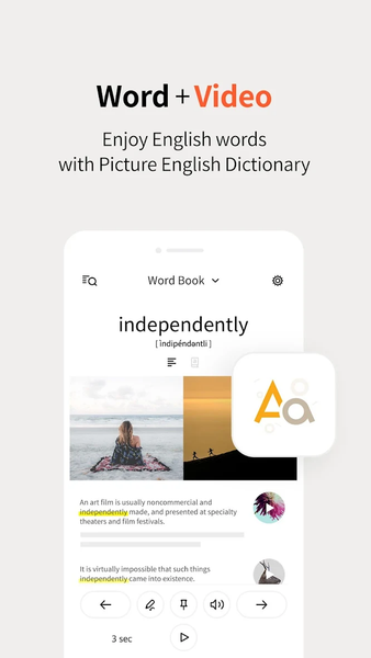 Fun Video English Conversation - Image screenshot of android app