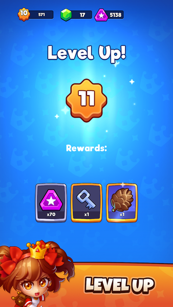 Brawl Bag - Merge & Fight - Gameplay image of android game