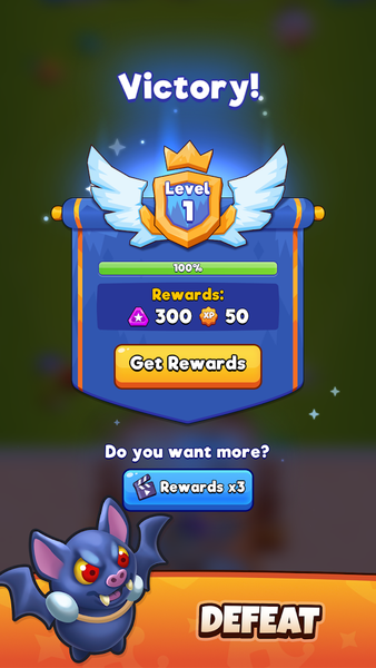 Brawl Bag - Merge & Fight - Gameplay image of android game