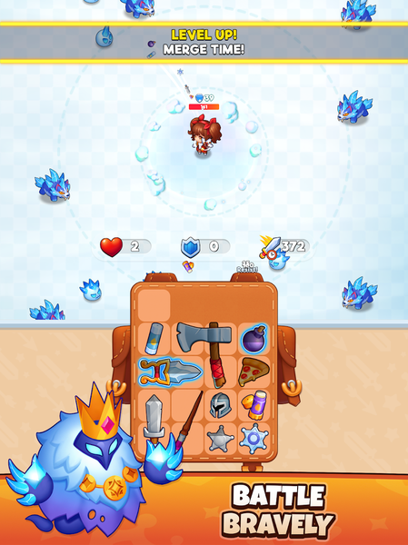 Brawl Bag - Merge & Fight - Gameplay image of android game