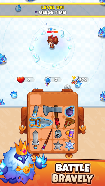 Brawl Bag - Merge & Fight - Gameplay image of android game