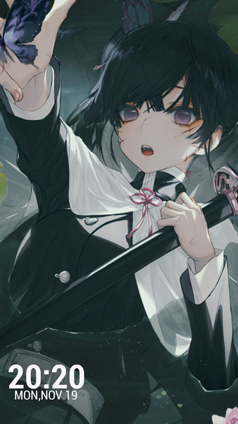 Wallpaper of Kimetsu - Anime W - Image screenshot of android app