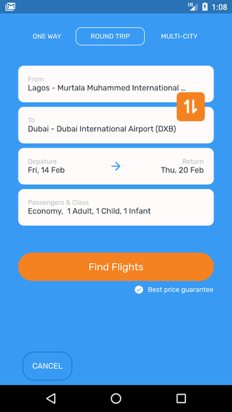 Wakanow: Flights, Hotels, Cars - عکس برنامه موبایلی اندروید