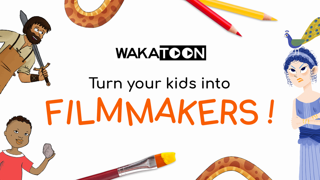 Wakatoon Interactive Cartoons - Image screenshot of android app