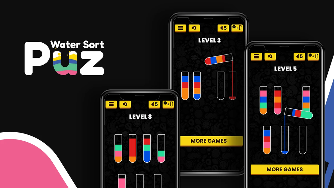 Water Sort Puz - Color Puzzle - عکس بازی موبایلی اندروید
