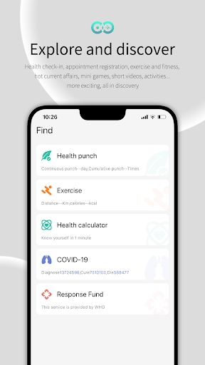 WearFit2.0 - Image screenshot of android app