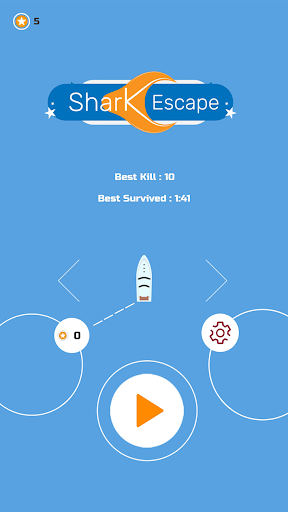 Shark Escape - عکس برنامه موبایلی اندروید