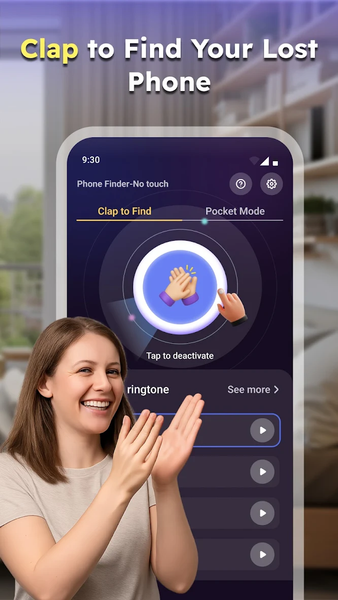 Phone Finder -No Touch - Image screenshot of android app