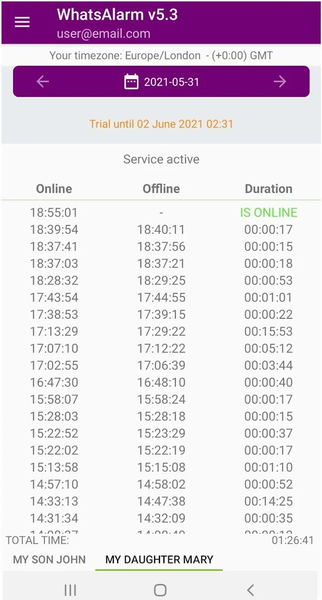 WaStats - WhatsApp Tracker - Image screenshot of android app