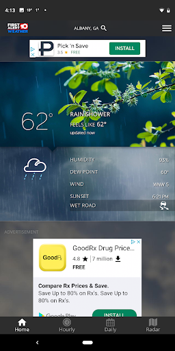 WALB First Alert Weather - عکس برنامه موبایلی اندروید