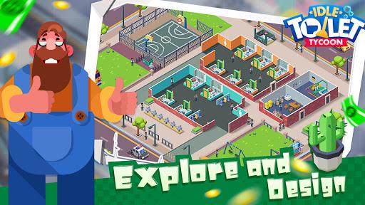 Toilet Empire Tycoon - Idle Management Game - عکس بازی موبایلی اندروید