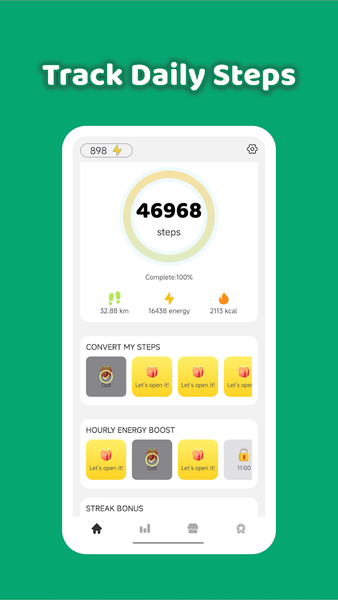 WalkWin: Walk. Earn. Redeem. - Image screenshot of android app