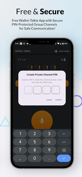 Group Talks: Walkie Talkie Ptt - Image screenshot of android app