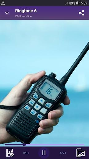 Walkie-talkie - RINGTONES and WALLPAPERS - Image screenshot of android app