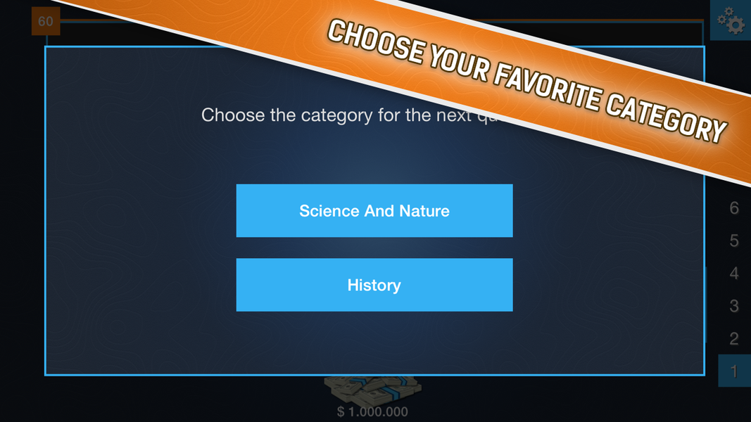 Mega Quiz - Gameplay image of android game