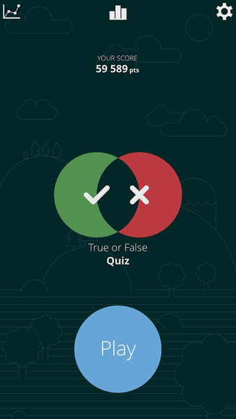 True or False Quiz - Gameplay image of android game
