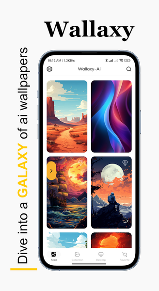 Ai Wallpapers : Wallaxy - عکس برنامه موبایلی اندروید