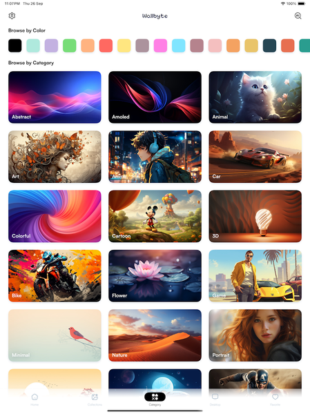Wallbyte - ۴K, HD Wallpapers - عکس برنامه موبایلی اندروید