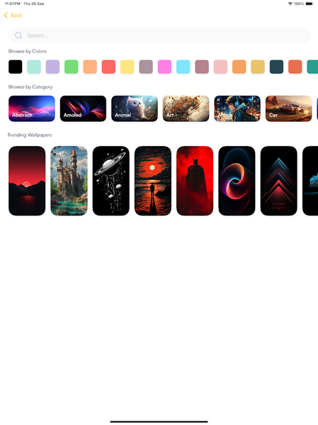 Wallbyte - ۴K, HD Wallpapers - عکس برنامه موبایلی اندروید
