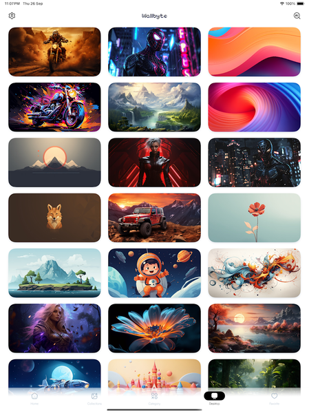 Wallbyte - ۴K, HD Wallpapers - عکس برنامه موبایلی اندروید