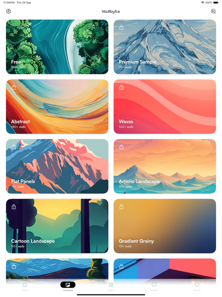 Wallbyte - ۴K, HD Wallpapers - عکس برنامه موبایلی اندروید