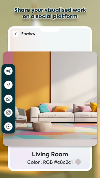 WallWise: Wall Paint Selection - عکس برنامه موبایلی اندروید