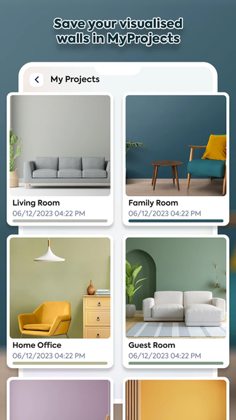 WallWise: Wall Paint Selection - عکس برنامه موبایلی اندروید