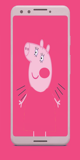 The Pink pig  Wallpapers - Image screenshot of android app