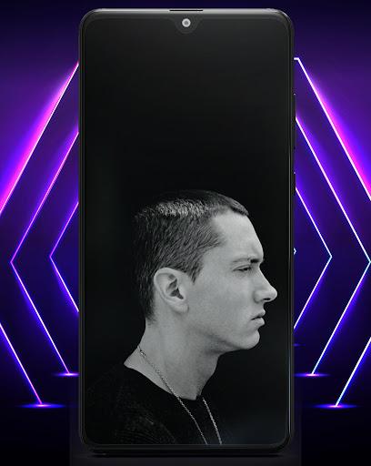 Eminem 4k Wallpaper, ringtones, Quiz, Quotes - Image screenshot of android app