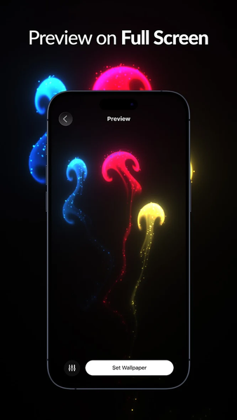 Fluid Wallpaper Magic Animated - Image screenshot of android app
