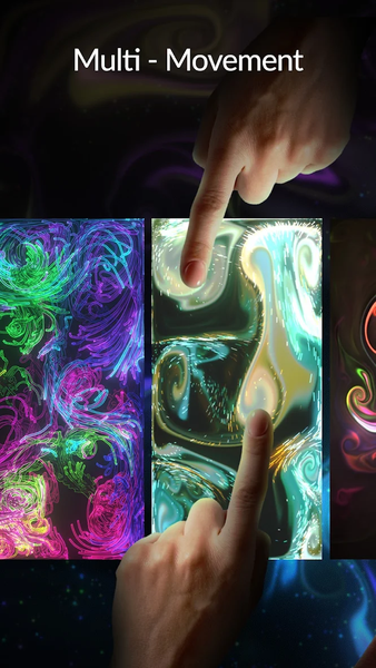 Fluid Wallpaper Magic Animated - Image screenshot of android app