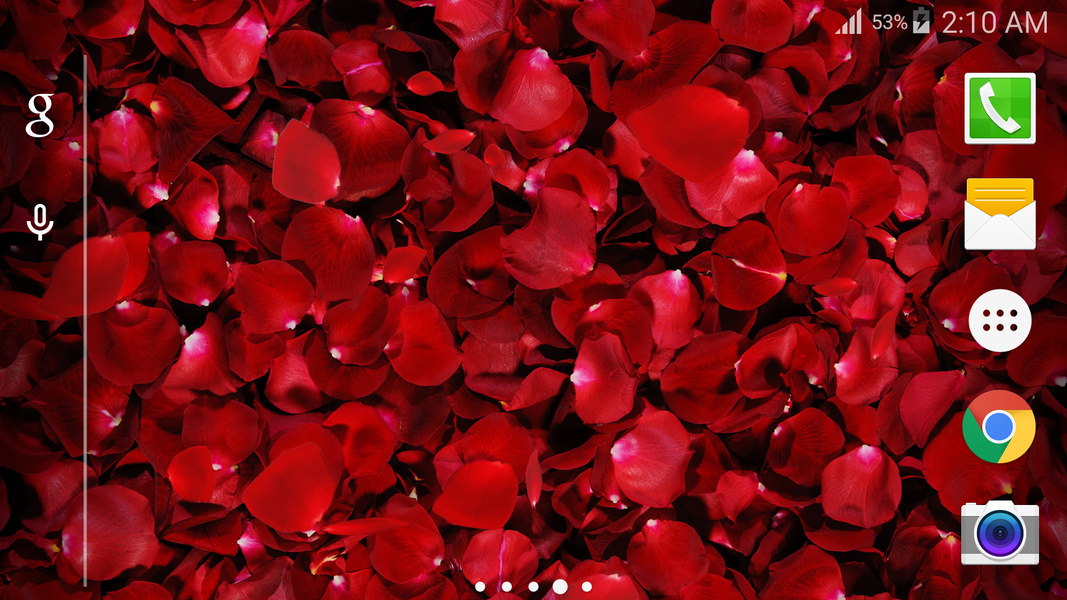 3D Rose Live Wallpaper Free - عکس برنامه موبایلی اندروید