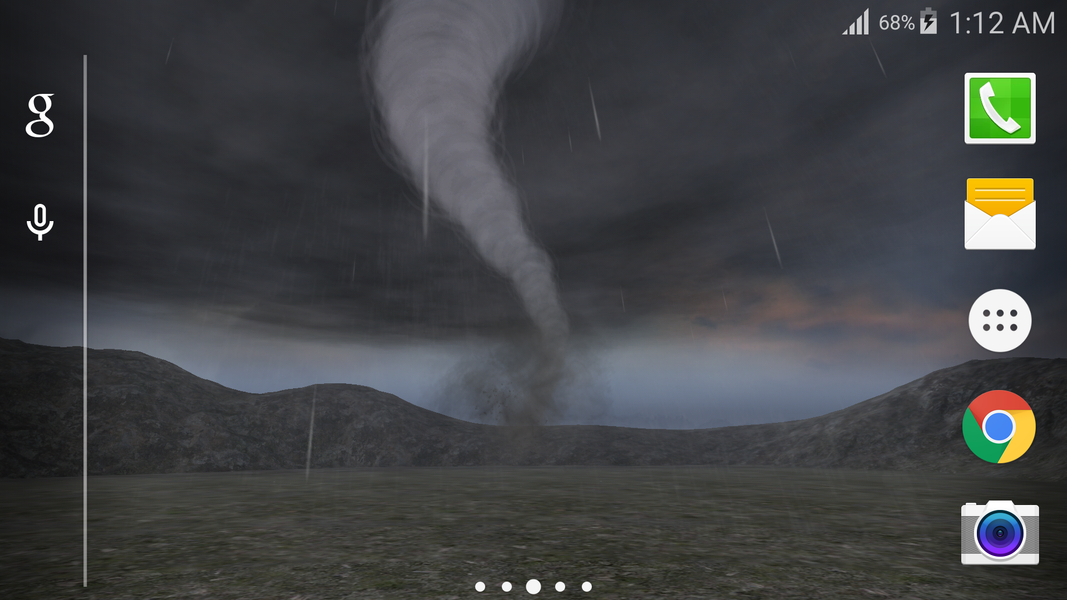 3D Super Storm Live Wallpaper - عکس برنامه موبایلی اندروید