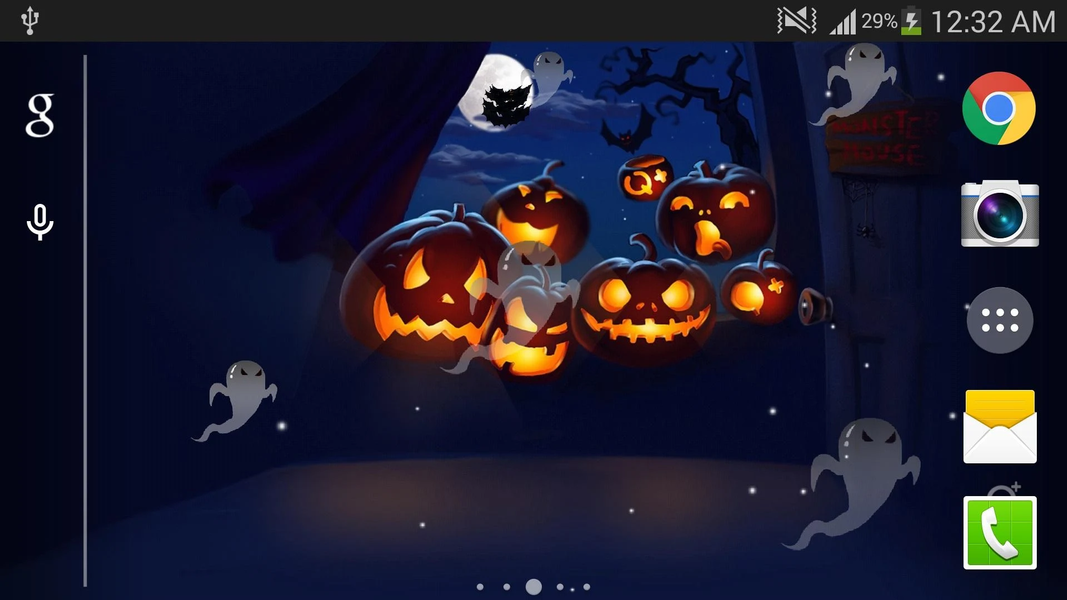 Halloween Live Wallpaper HD - عکس برنامه موبایلی اندروید