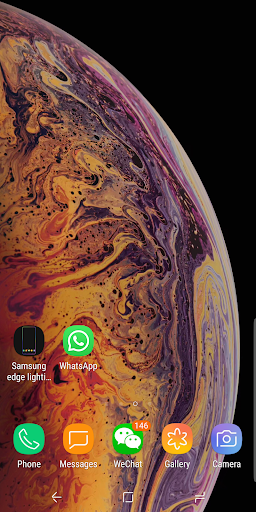 Phone XS 4K Live Wallpaper - Image screenshot of android app