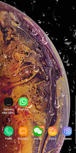Phone XS 4K Live Wallpaper - Image screenshot of android app