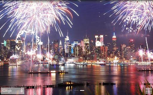 New Year Fireworks LWP (PRO) - عکس برنامه موبایلی اندروید