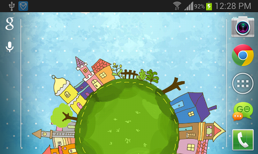 Cartoon City Live Wallpaper - عکس برنامه موبایلی اندروید