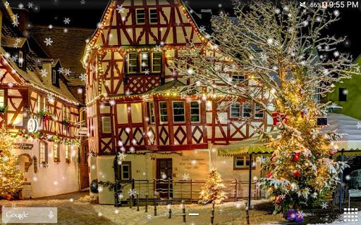 Snow Night PRO Live Wallpaper - عکس برنامه موبایلی اندروید