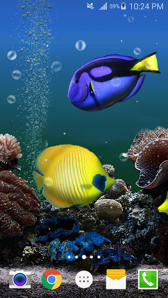 Ocean Fish Live Wallpaper - عکس برنامه موبایلی اندروید