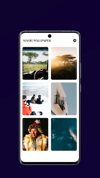 Magic Wallpaper - عکس برنامه موبایلی اندروید