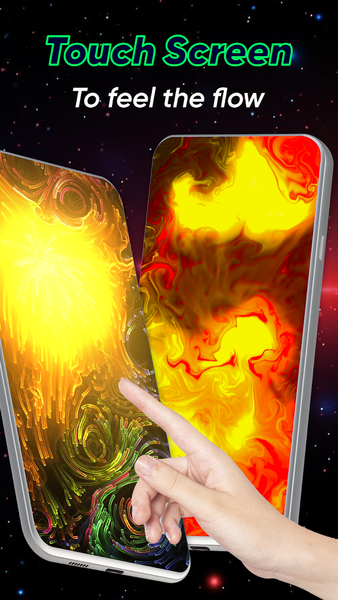 Fluid Wallpaper 4K - Image screenshot of android app