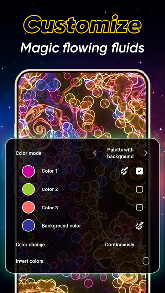 Fluid Wallpaper 4K - Image screenshot of android app