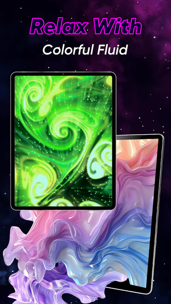 Fluid Wallpaper 4K - Image screenshot of android app
