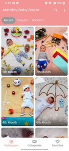 Monthly Baby Decor Photo Ideas - Image screenshot of android app