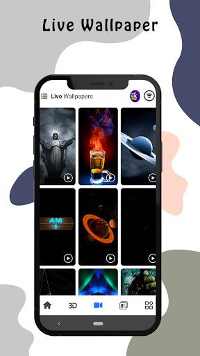 4K Wallpapers - 3D Parallax, Live & HD Background - Image screenshot of android app