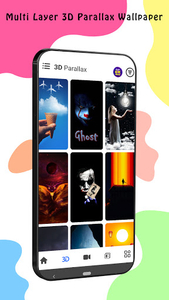 4K Wallpapers - 3D Parallax, Live & HD Background - Image screenshot of android app