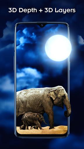 4K Wallpapers - 3D Parallax, Live & HD Background - Image screenshot of android app
