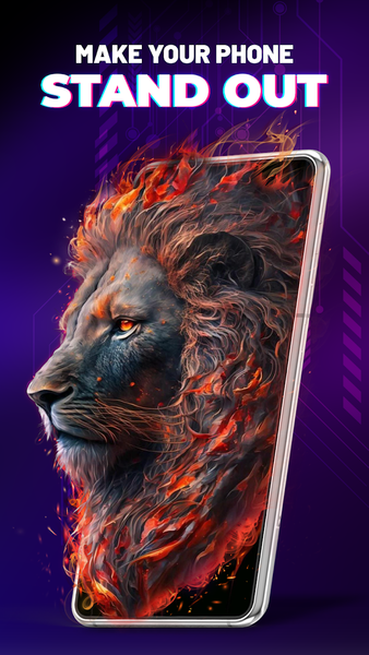 ۳D Wallpaper Live Parallax - عکس برنامه موبایلی اندروید