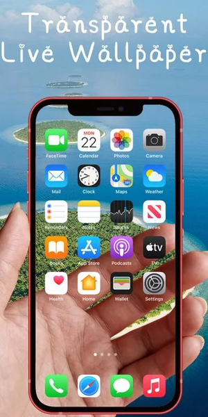 Transparent Live Wallaper - عکس برنامه موبایلی اندروید